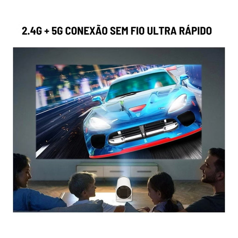 Projetor 4K HD 150 Polegadas Celular, Tv B0x, Xbox, PS, Pc, Wifi HY300 Pro Magcubic Envio Imediato